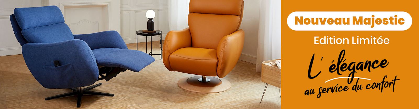 Nouveau fauteuil relax majestic - l'élégance au service du confort
