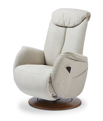 fauteuil relaxation pivotant everstyl bilbao - electrique ou manuel