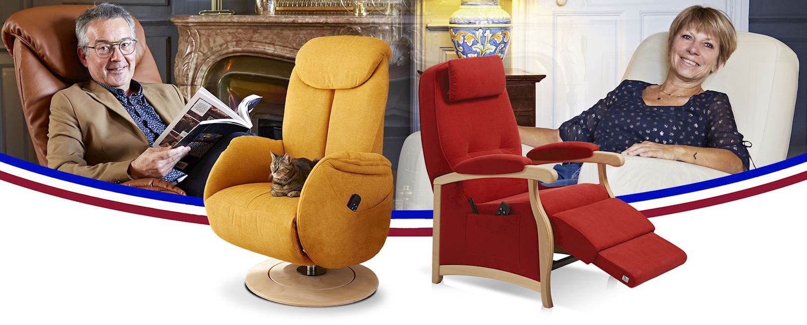 Fauteuil relax et fauteuil releveur électrique Everstyl
