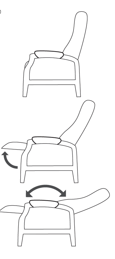 fauteuil relax manuel allegro everstyl