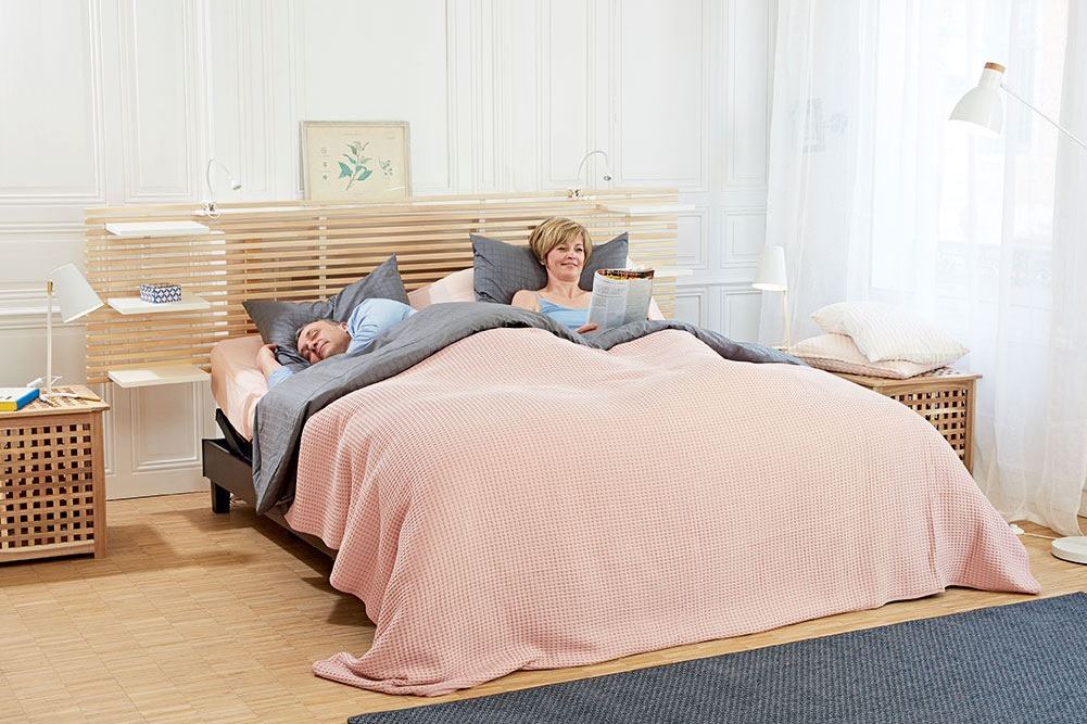 Sommier électrique et matelas relax