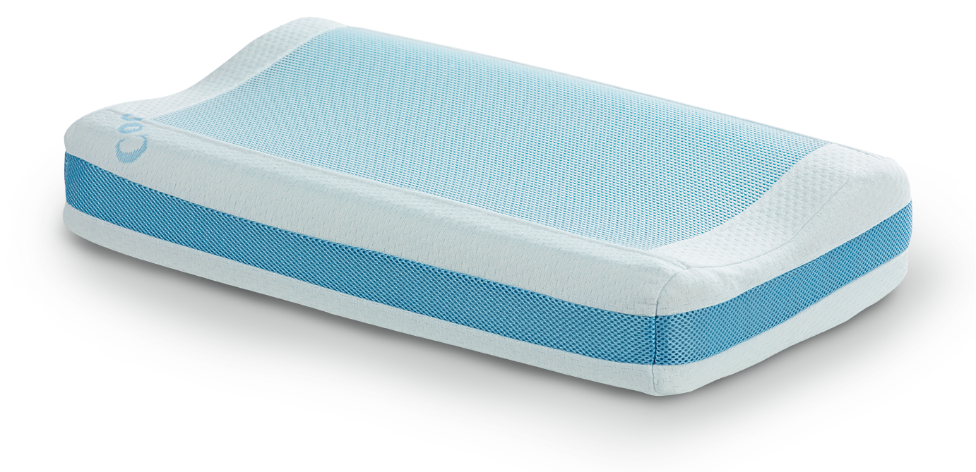 oreiller ergonomique sensation fraicheur