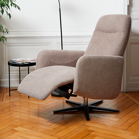fauteuil de repos électrique pivotant everstyl