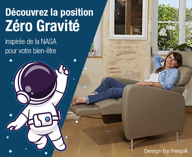 Fauteuils Zéro Gravité : la technologie de la NASA au service de votre bien-être