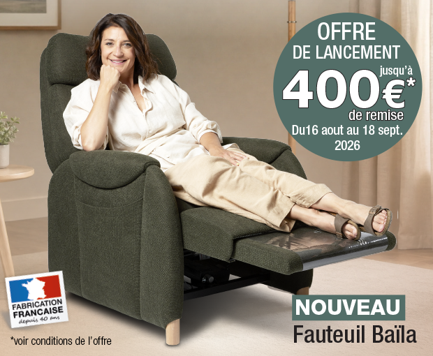 Un confort qui s'adapte à chacun de vos instants