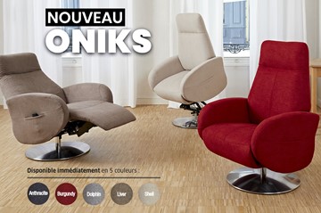 Nouveau fauteuil Oniks !