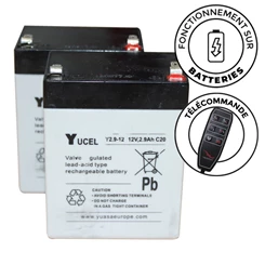 Batterie - Fauteuil électrique 2 moteurs (Ref : Y2_912)