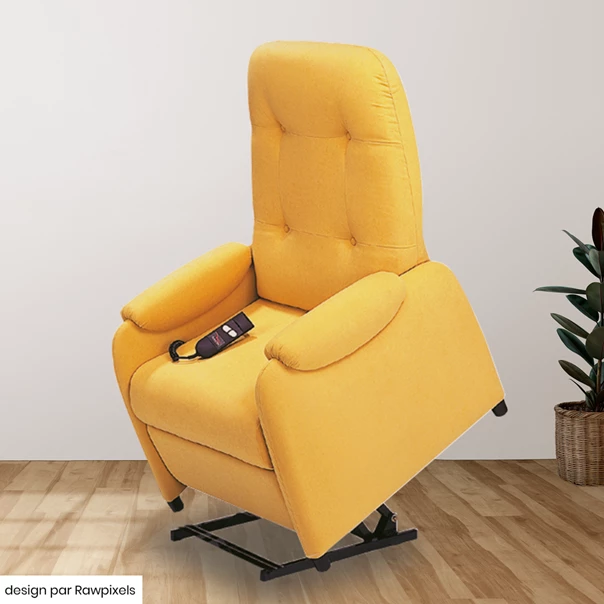 Fauteuil relax électrique 1 moteur releveur - Rio