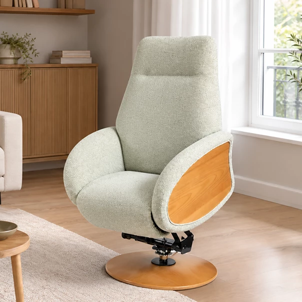 NOUVEAU Fauteuil releveur électrique - Oniks avec manchettes bois