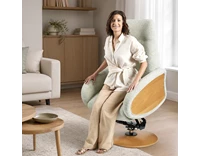 NOUVEAU Fauteuil releveur électrique - Oniks avec manchettes bois