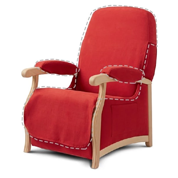 Plaid pour fauteuil relax 4 pieds